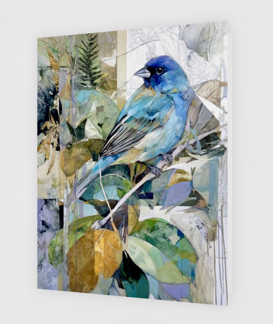 Blank Note Card featuring artwork by Acclaimed Métis Nature Artist Tracey Lee Green.